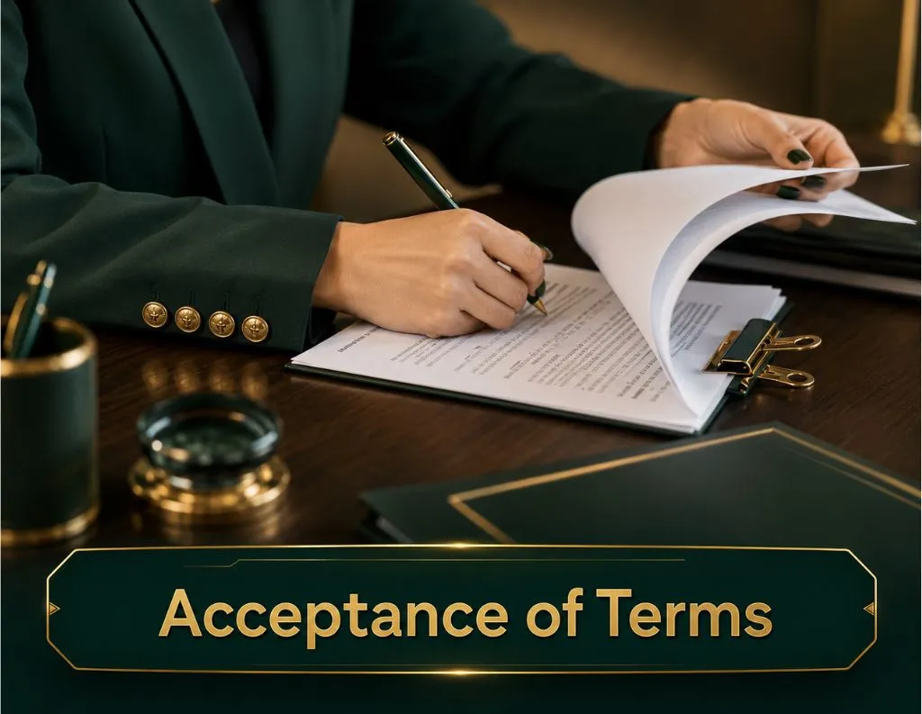 Acceptance of Terms