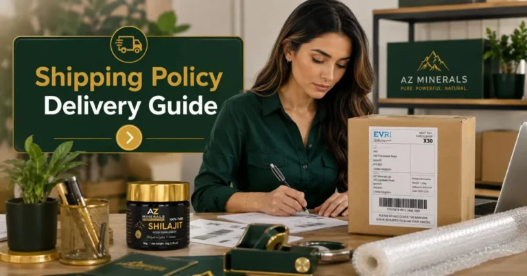 Shipping Policy Delivery Guide