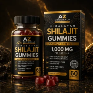 Himalayan Shilajit Gummies 1000mg | Premium Daily Wellness Gummies